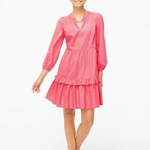 J. Crew Tiered Ruffle Mini Dress NWT - Sz XXS (runs big)